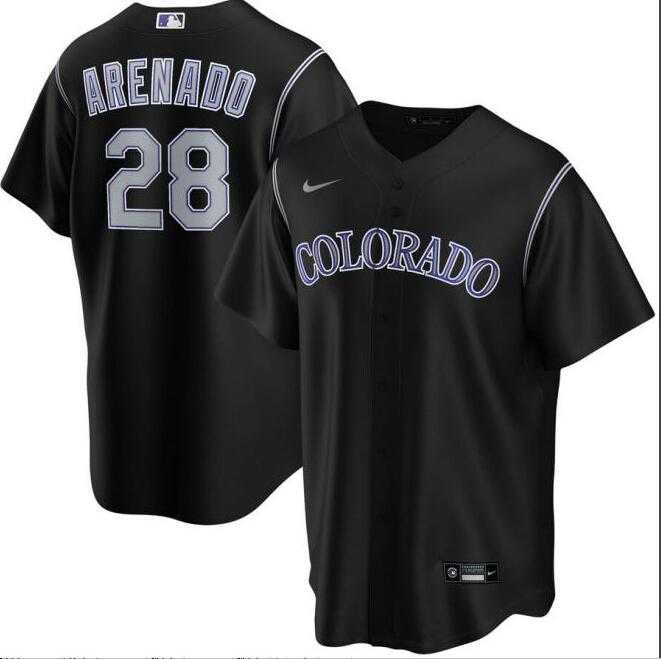 Rockies 28 Nolan Arenado Black 2020 Nike Cool Base Jersey Dzhi,We sell and wholesale Rockies 28 Nolan Arenado Black 2020 Nike Cool Base Jersey Dzhi on line form chian!